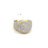 10K GOLD ROUND DIAMOND MEN'S RING 2.38CT - WRN0858A