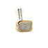 10K GOLD DIAMOND RECTANGULAR MEN'S RING 0.65CT - MGR2054