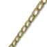 7.1MM 10k Yellow Handmade Gourmette Gold Chain MGC-062
