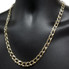 7.1MM 10k Yellow Handmade Gourmette Gold Chain MGC-062