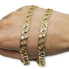 7.1MM 10k Yellow Handmade Gourmette Gold Chain MGC-062