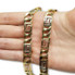 8.4MM 10k Yellow Medusa Gold Chain MGC-060