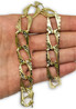 Curb Chain Bracelet 13mm 10k Gold GRM-122
