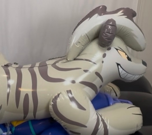In Stock! PREOWNED- Inflatable HP Hyena Suit