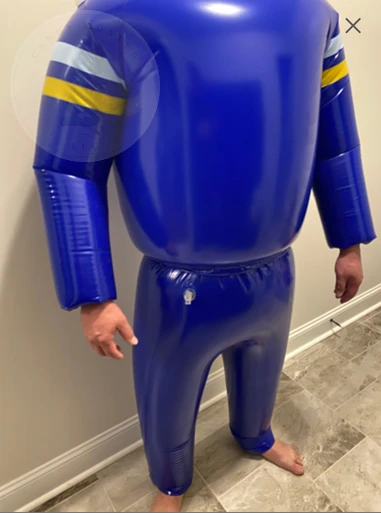 (K) Made to Order- Inflatable PVC Shirt & Pants- Single Chamber