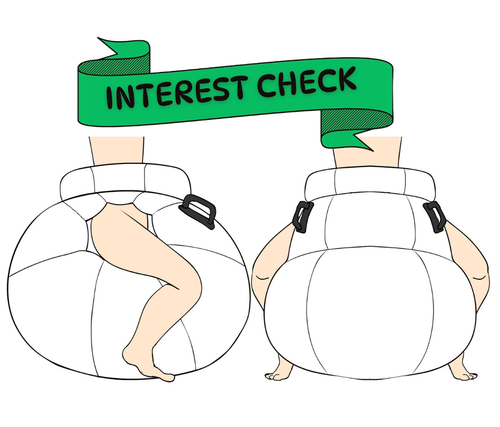 ✅Interest Check✅- Rolly Bouncy Seat with Handles