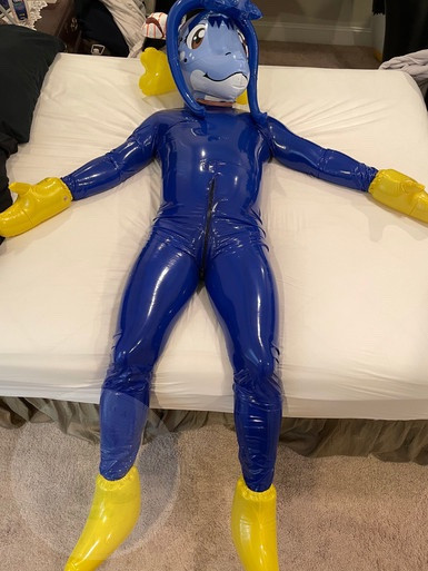 (K) Made to Order- Reinforced NONinflatable PVC Catsuit (SU03 or SU04)