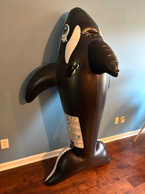 In Stock - Inflatable Whale Suit with closed head and no eye holes
