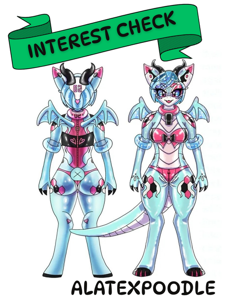 ✅Interest Check✅- Inflatable PVC ALF Ramune Dragon Suit