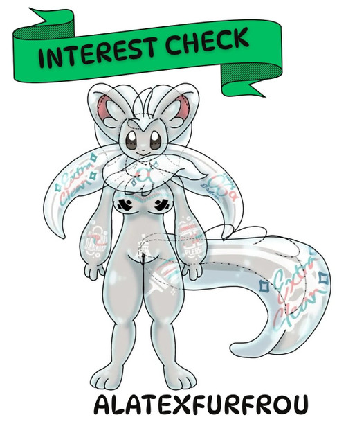✅Interest Check✅- Inflatable PVC ALF Clean Chinchilla Suit