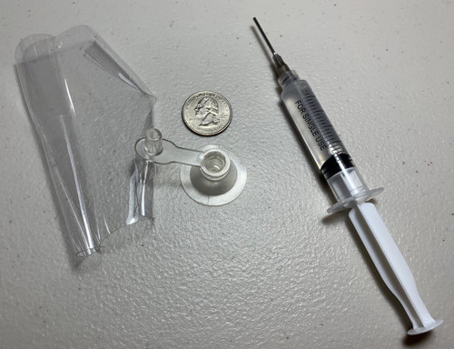 Extra small PVC inflation valve replacement kit