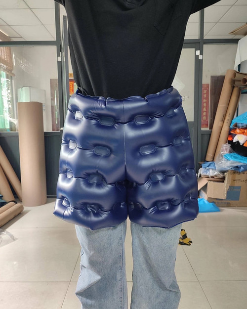 Inflatable PVC Puffer Shorts