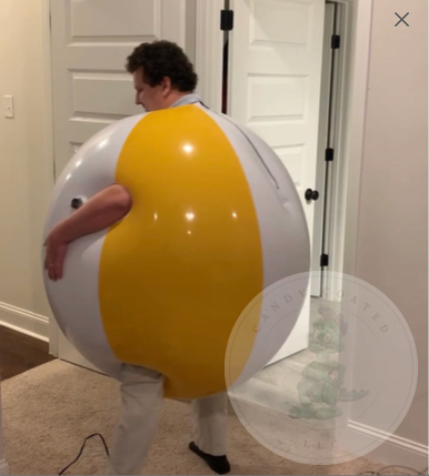Made to Order- 4 Foot Inflatable Beach Ball Suit