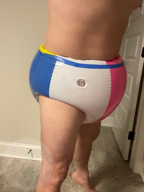Made to Order- Housemade 24" Inflatable PVC Beach Ball Shorts