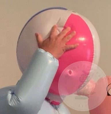 Made to Order- Inflatable PVC Beach Ball Hood (Hood only)