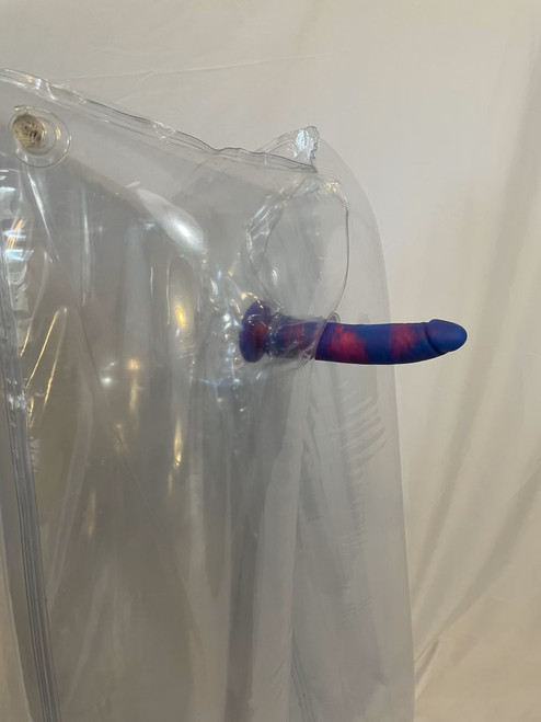 SPECIAL EDITION!- Double Chambered Clear Inflatable PVC Pants with open tunnel