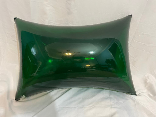 IN STOCK- PVC Pillow- Green 6