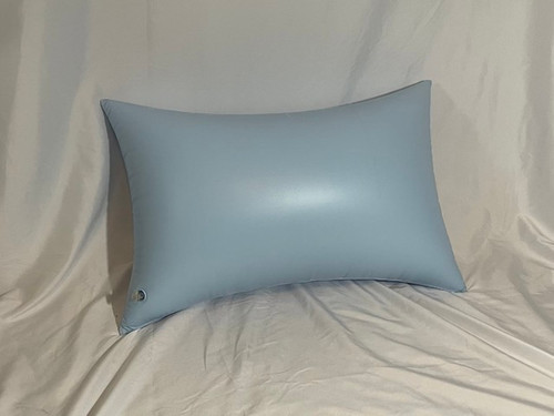 IN STOCK- PVC Pillow- Baby Blue