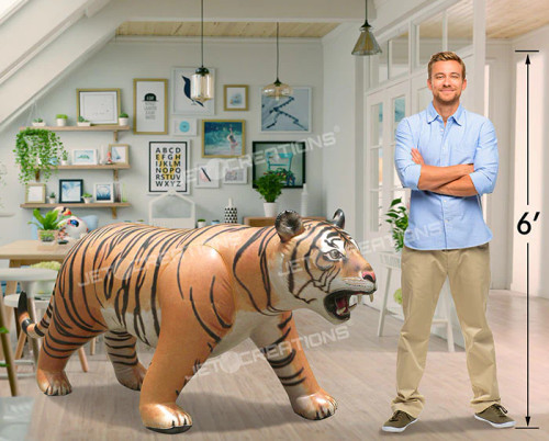 Made-to-order  - Realistic Inflatable PVC Tiger Suit