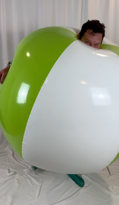 IN STOCK- REVERSIBLE! 4 Foot Inflatable Beach Ball Suit IN STOCK- REVERSIBLE! 4 Foot Inflatable Beach Ball Suit