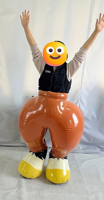 PVC Party Animals! Made-to-order Inflatable PVC Olaf Horse Pants