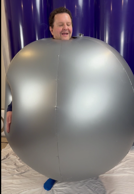 NEW! Suit Rental Club - Inflatable 5ft Beach Ball Suit  (Starlight)