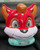 Inflatable Fox Head (head only)