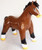 In-Stock Materials, Ready to Make - Inflatable Shiny Brown PVC Horse Suit