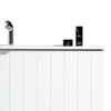 Hyde Wall Vanity with Arc Top 1000mm - Moonlight White