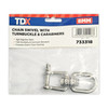 Chain Swivel with Turnbuckle and Carabiners - 8mm