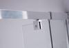 Locke 900mm Chrome Shower with Corner Waste - Square