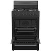 Freestanding Oven with Hotplates 60cm - Black