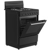 Freestanding Oven with Hotplates 60cm - Black