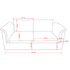 Juniper 2 Seater Sofa Bed Beige 