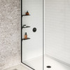 Subway Tile Look Shower Liner with White Lines - 1200mm
