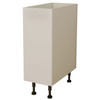 Kitchen Base Cabinet 1 Door 400mm Flat Pack - Gloss White