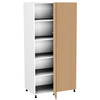 Kitchen Tall Corner Return Cabinet 1000mm - Natural Oak