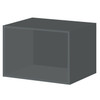 Kitchen Microwave Box - Dark Grey
