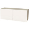 Kitchen Over Fridge Cabinet 1010 x 400mm Flat Pack - Matte White 