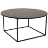 Nice Round Steel Marble Coffee Table - 927mm