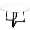 Zermatt Round Dining Table - Snowy White
