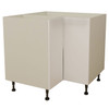 Kitchen Base Corner Cabinet 888 x 888mm - Gloss White