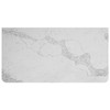 Carlina Quartz Stone Countertop Rounded Corner 800mm - White