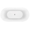 Komo Freestanding Bathtub 1700mm - Gloss White
