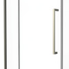Framed 900mm Champagne Gold Shower Door Kit Only - Square