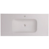 Stone Corian 1000mm Vanity Top Only - Matte White