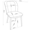 Euphoria Dining Chair - Set of 2 - Beige