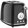 Retro Kettle and Toaster Combo - Black