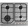 Essential Wall Oven and Gas Cooktop Combo Black & SS - 60cm