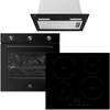 Premium Kitchen Appliance Package - Wall Oven, Cooktop and Rangehood